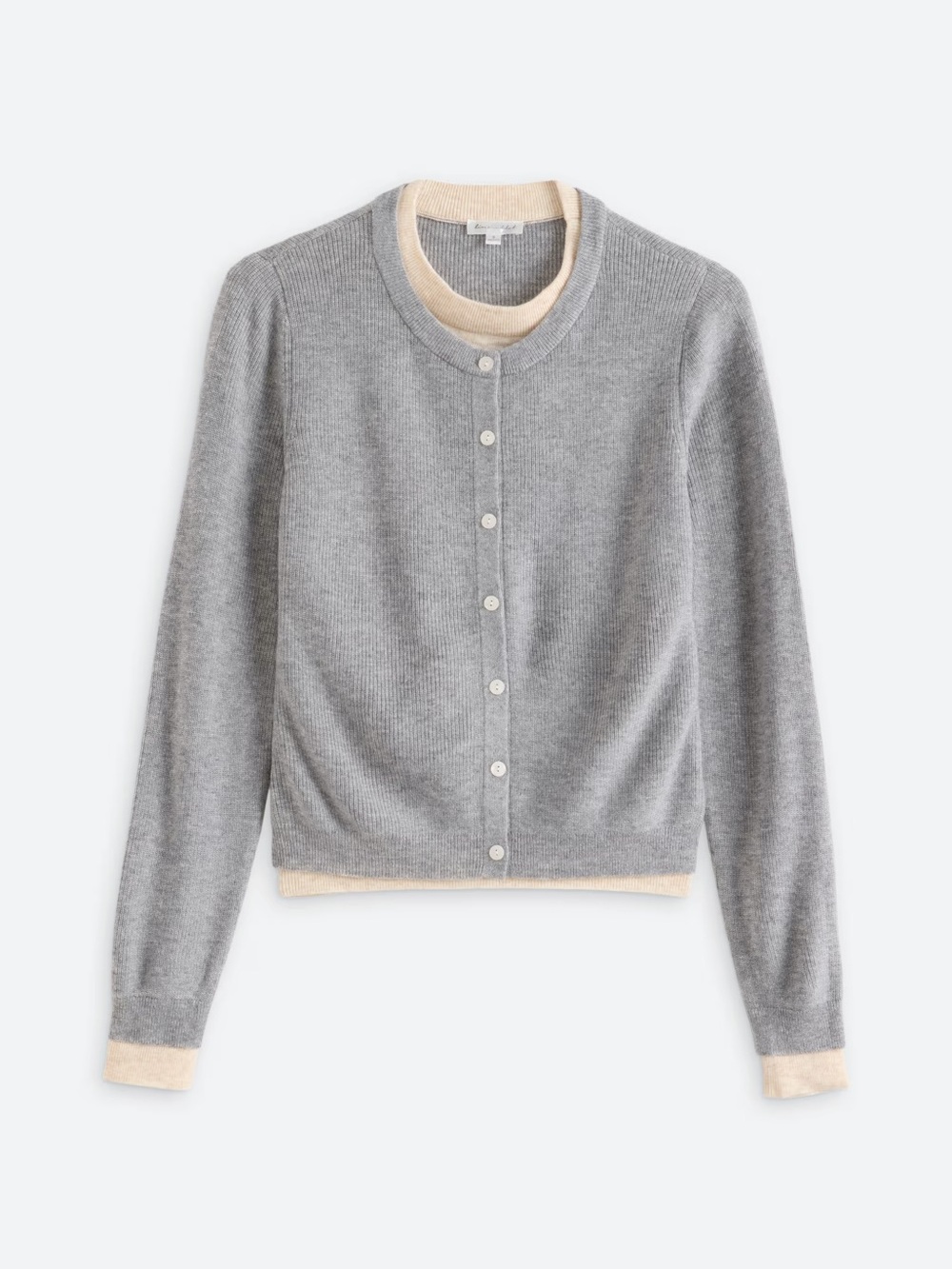 LINE AND DOT Hutch Double Layer Cardigan, NWOT